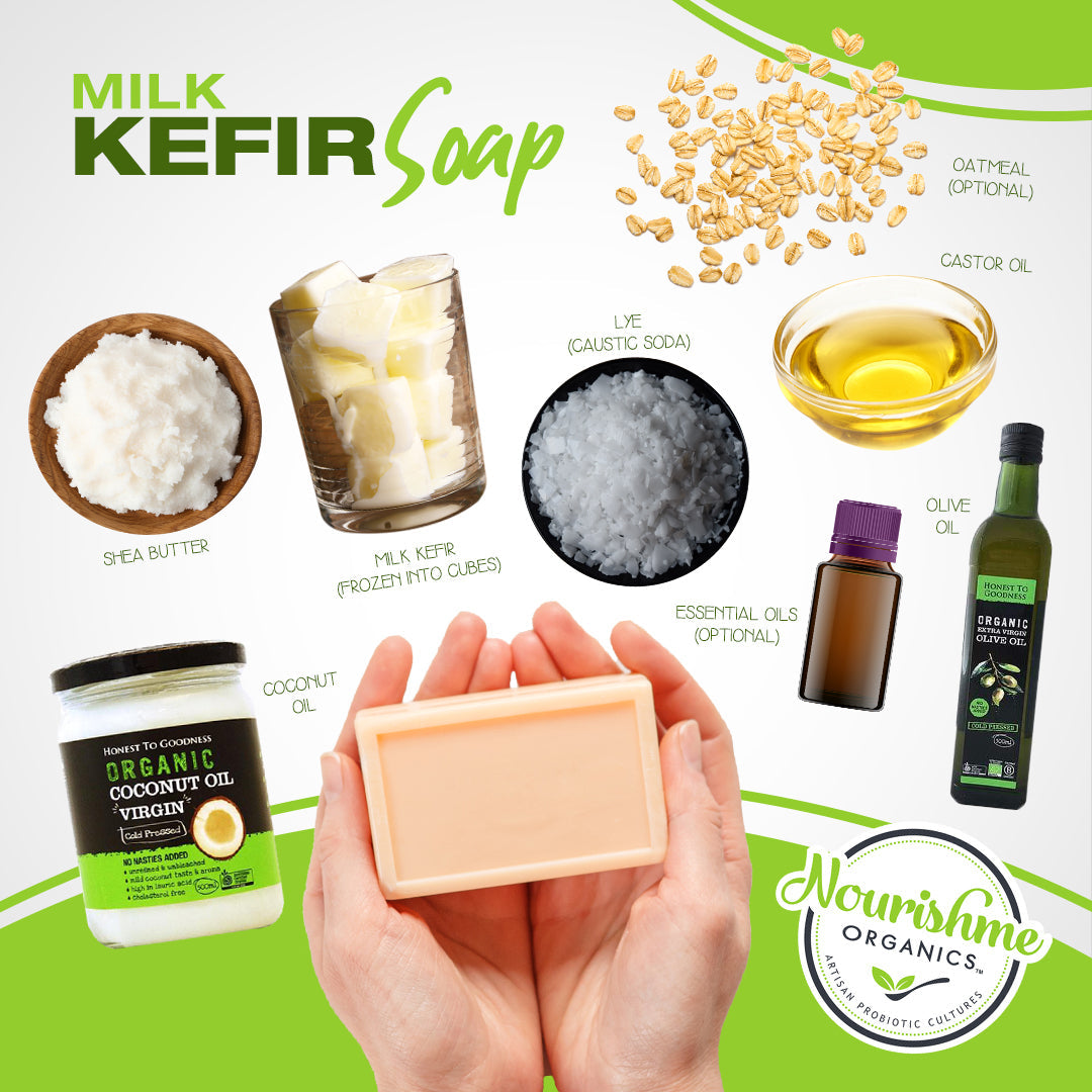 Milk Kefir Soap – Nourishme Organics