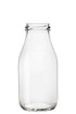 6 Pack- Wide Mouth Clear Glass Second Fermentation Bottles - 250ml