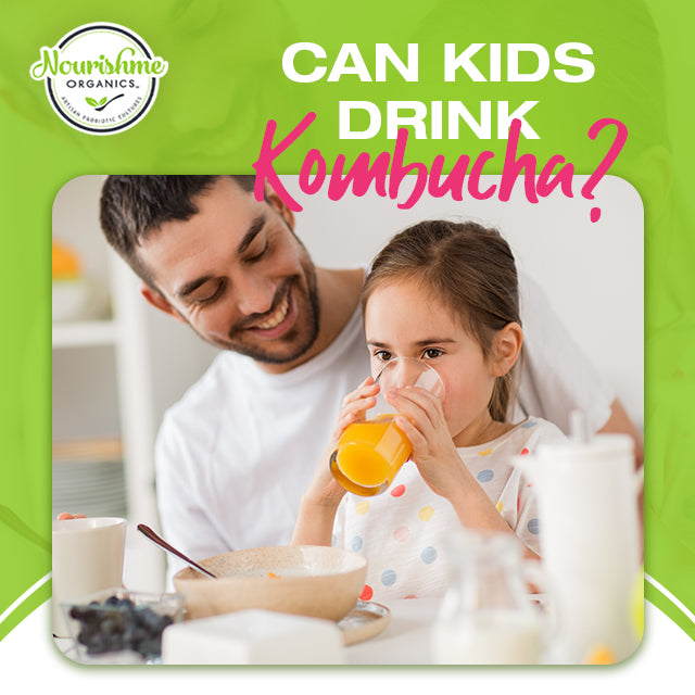 can kid drink kombucha