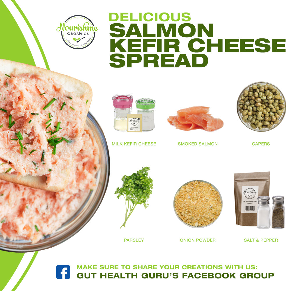 Salmon Kefir Cheese Spread