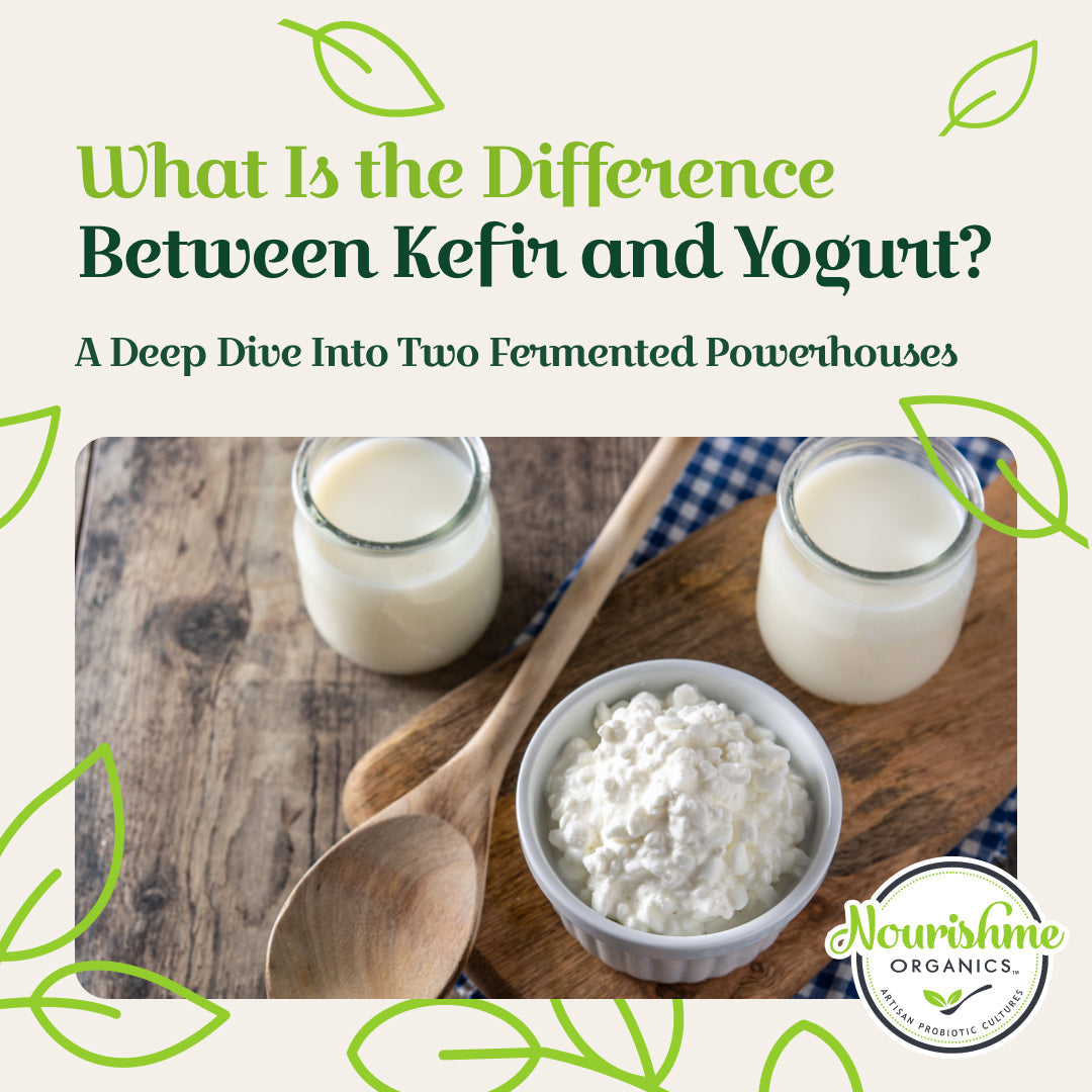 Difference Between Kefir and Yogurt