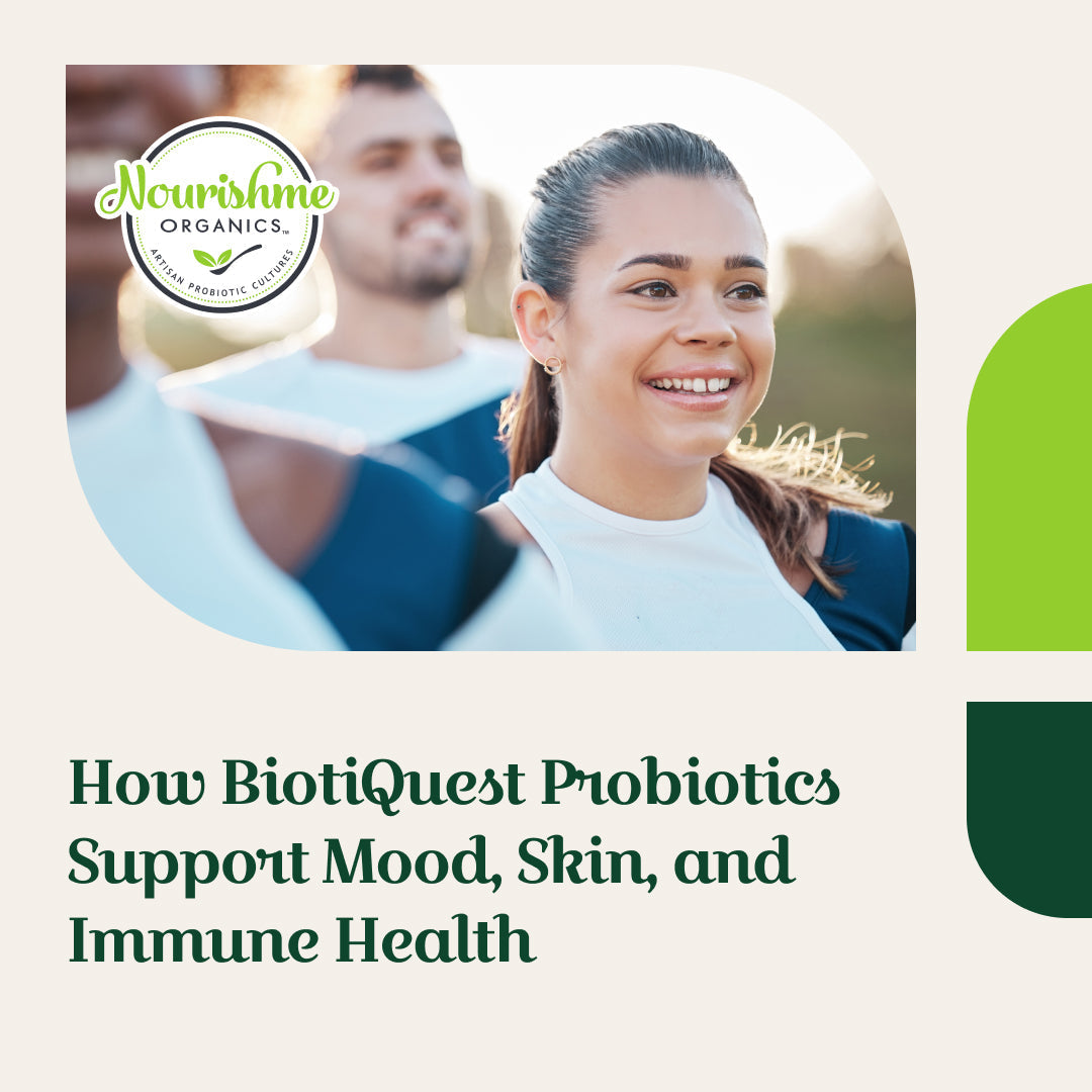 Reflecting the mood, skin, and immune health benefits of BiotiQuest probiotics