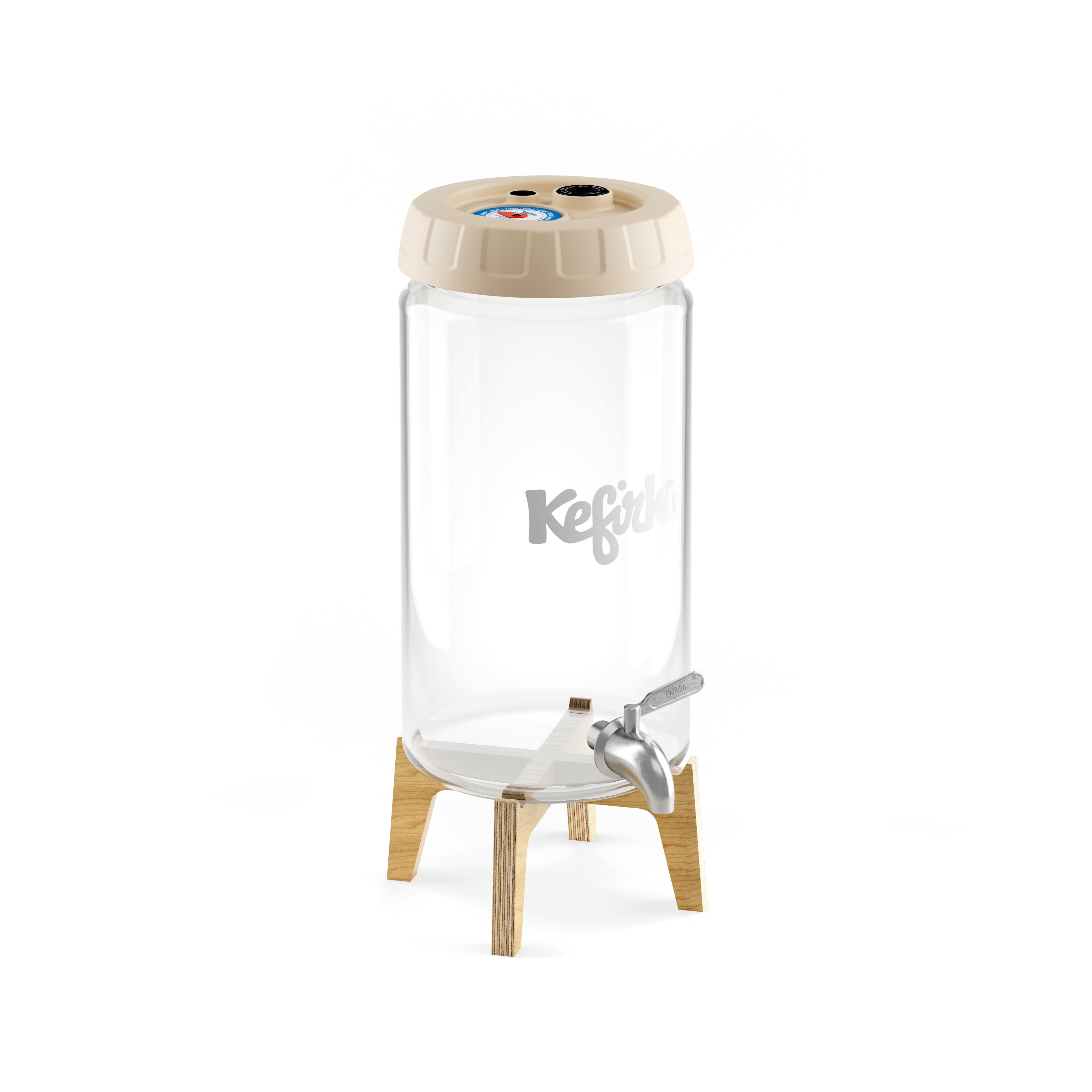 Kefirko Kombucha Fermentatiepot 4L - Drankdispenser met Tapkraan