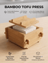 Bamboo Tofu & Cheese Press — Make Firm Tofu and Fresh Cheese at Home