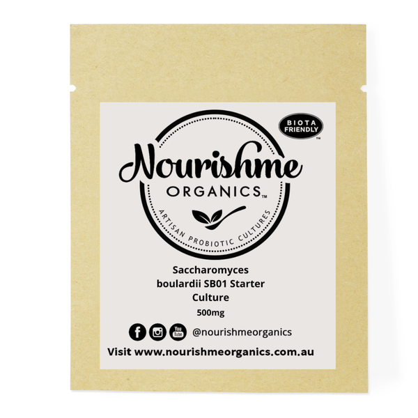 Saccharomyces boulardii SB01 Starter Culture — 3 x 500mg Sachets (10 Billion CFU/Sachet)