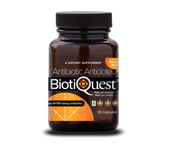 BiotiQuest 抗生物質解毒剤スターター カルチャー 30 キャップ