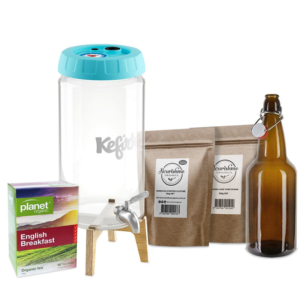 ULTIMATE KEFIRKO KOMBUCHA FERMENTING KIT-  4L