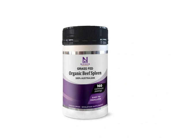 Nxgen オーガニック グラスフェッド ビーフ スプリーン 160 カプセル