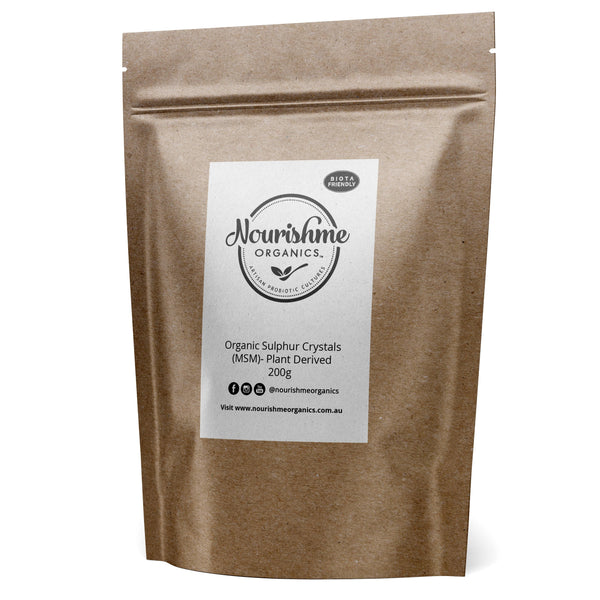 有機硫黄結晶（MSM） - 植物由来 200g