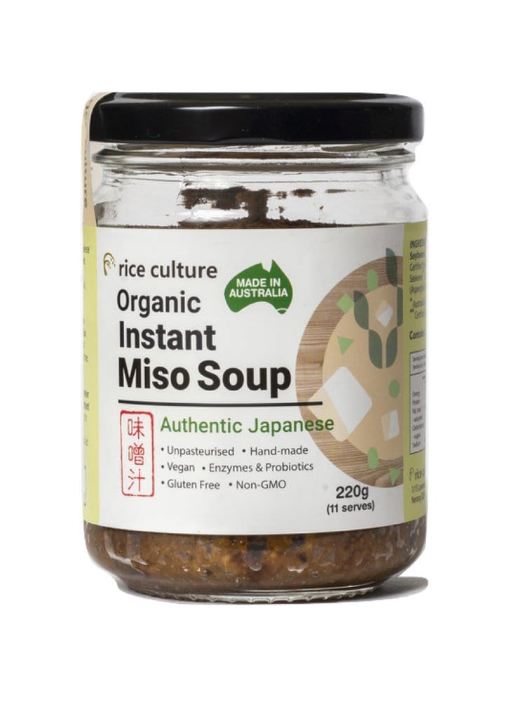 Organic Instant Miso Soup Authentic Japanese Nourishme Organics