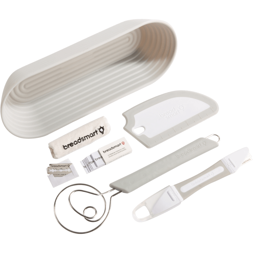 Breadsmart Sourdough Making Tool Kit 5 Piece Set with Bonus