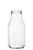 Homebrew Clear Glass Wide Mouth Beverage Bottle 250ml Nourishmeorganics